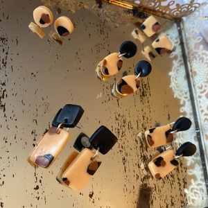 Polymer clay earrings